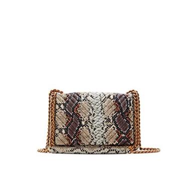 Imagem de ALDO Bolsa tiracolo feminina Greenwald, Marrom multi, Medium