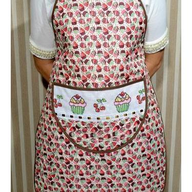 Imagem de Avental de Cozinha Estampado - Docinhos - Arte & Tear