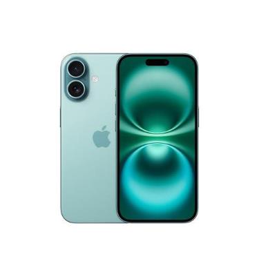 Imagem de Apple iPhone 16 (256 GB) – Verde-Acizentado