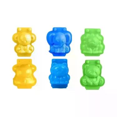 Imagem de Conjunto De Ferramentas De Massinha Colorida Para Crianças, Moldes De 