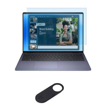 Imagem de Protetor de tela de 40.6 cm para notebook Dell Pro 16/16 Plus 2025 e Dell Pro 16 e Pro Max 16/16, filtro antirreflexo anti-UV com luz azul, reduz o cansaço visual, antiimpressões digitais