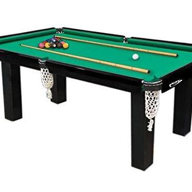 Imagem de Mesa De Sinuca Residencial em MDF em Tecido Verde - Klopf Cód. 1035