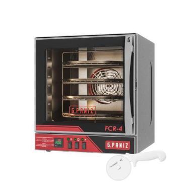 Imagem de Forno Turbo Convector Rotativo Salgados 4 Bandejas Ø 35cm Fcr 4 220v G