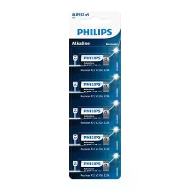 Imagem de Bateria Philips Alcalina, Lr23, Cartela Com 5 Unidades, 8lr932p5b/59