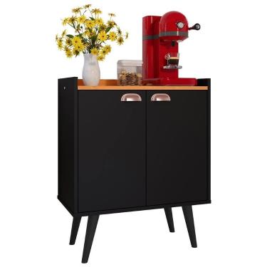 Imagem de Buffet 2 Portas Linea Prateleira Organizadora Decoração Cozinha Sala E