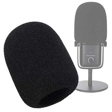 Imagem de Filtro de microfone Pop – Capa de espuma de microfone compatível com Elgato Wave: 3 microfones condensadores USB premium para bloquear plosivas da YOUSHARES