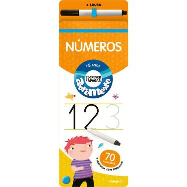 Imagem de Livro - Abremente escrever e apagar: Números