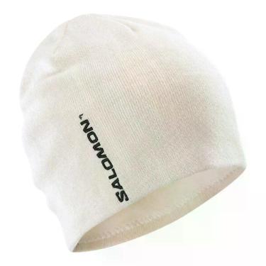 Imagem de Gorro Salomon Graphic Beanie Unissex, Branco