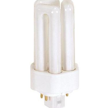 Imagem de Satco S8399 2700K 13 Watt GX24q-1 Base T4 Tubo triplo de 4 pinos para reatores eletrônicos e reguladores