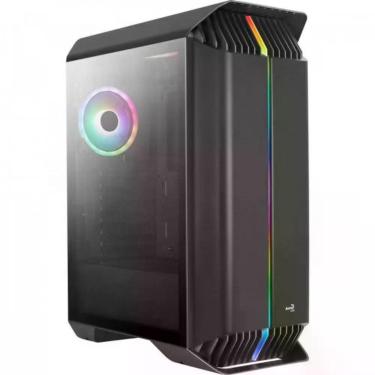 Imagem de Gabinete Gamer Aerocool Gladiator Preto Rgb Lateral Vidro [f002]