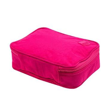 Imagem de Estojo Box Nylon 100 Pens 1 Zíper Pink, BRW