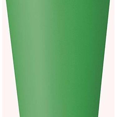 Imagem de Unique Industries, Copos de papel descartáveis, suprimentos para festa - verde, 355 ml, pacote com 10