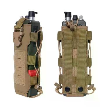 Imagem de Bolsa De Cintura Molle Para Garrafa De Água, Coldre De Rádio Para Pesc