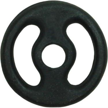 Imagem de Poli Sports Anilha Pintada 01kg Preta
