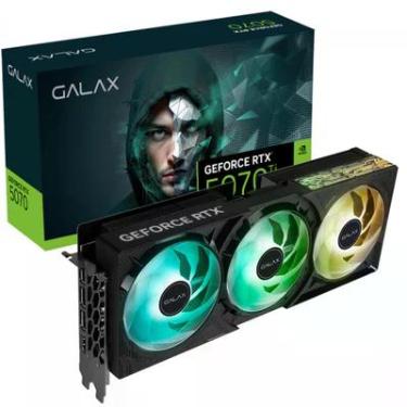 Imagem de Placa de Vídeo Galax GeForce RTX 5070 Ti 16GB, GDDR7, 256-bit 1-Click OC