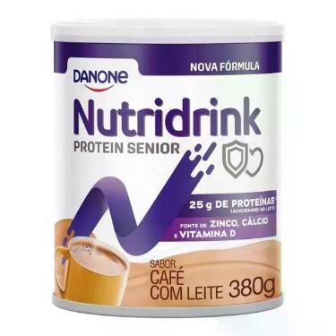 Imagem de Nutridrink Protein Senior Cafe com Leite - 380g  DANONE