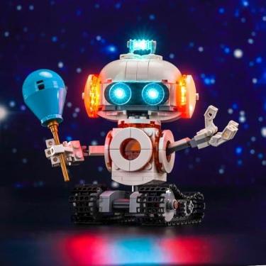 Imagem de BrickBling LED Light Only, Compatible with Lego Creator 3 in 1 Space Robot 31164-Not Come with Model