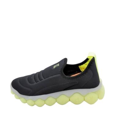 Imagem de Tênis Infantil Kidy Brinca Flex Light REF: 4720005, Preto, 28
