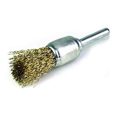 Imagem de Escova de Aço Pincel com Haste Latonada 1'' Rocast 319,0016