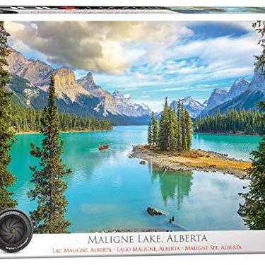 Imagem de EuroGraphics Maligne Lake Alberta 1000-Piece Puzzle (6000-5430)