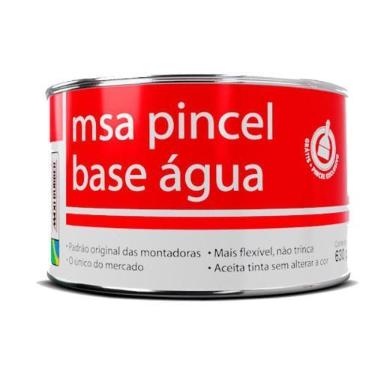 Imagem de Msa pincel para vedação de metais maxi rubber 630gr