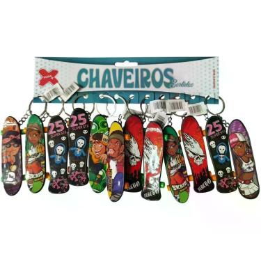 Imagem de Chaveiro Skate 9,5CM - Make+