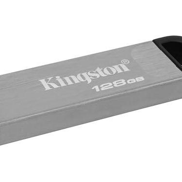 Imagem de Pendrive Kingston DataTraveler Kyson 128GB, USB 3.2 Gen 1 - DTKN/128GB | Até 200 MB/s, USB 3.2