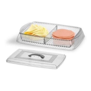 Imagem de Porta Frios Duplo Diamante / Organizador Multiuso Duplo - Qn - Ou - Ni