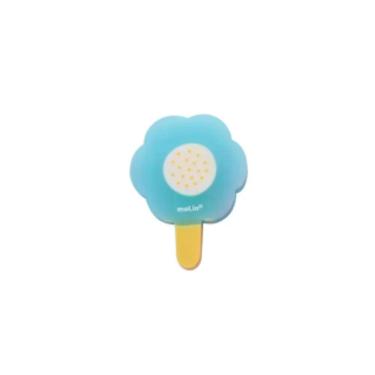 Imagem de Borracha Perfumada Molin do Brasil Flowers Special Aroma Floral Atóxico para Uso Escolar e Escritório Azul