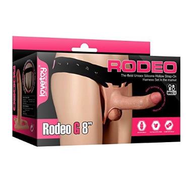 Imagem de lovetoy Capa Com Cinta Peniana - Rodeo G 8 - Bege
