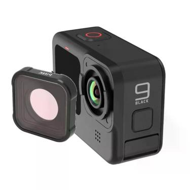 Imagem de Filtro Lente para Mergulho Rosa para GoPro 9, 10 e 11 Black