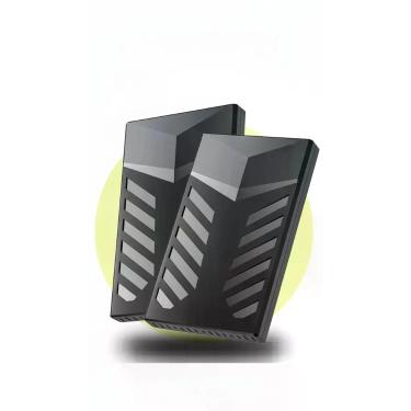 Imagem de Kit 2 Case Hd Externo Gamer Gaveta Ssd Xbox Notebook Usb 3.0 - Congrat