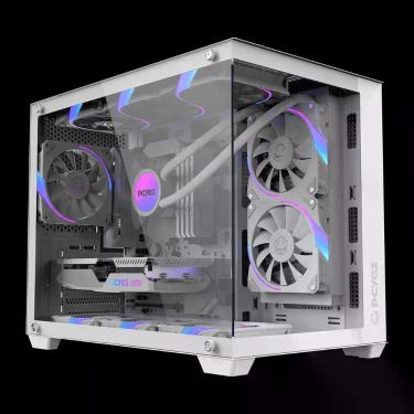 Imagem de Gabinete Gamer Pcyes Forcefield V2 White Ghost - Gffv2wg