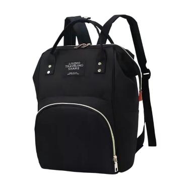 Imagem de Mochila Maternidade Multifunção Espaçosa Impermeável Preta - Yepp, Gra