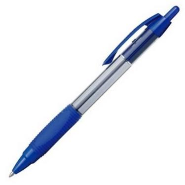 Imagem de Caneta Esferográfica Click-BP 1.0mm Azul Uni-Ball - Caixa com 12 unida