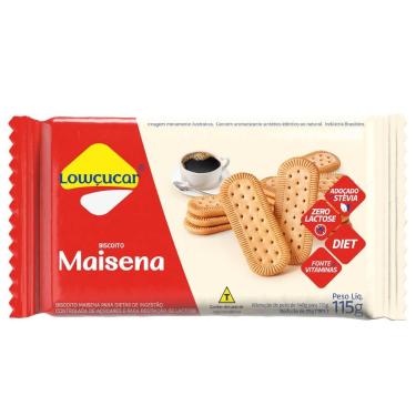 Imagem de Biscoito Maisena Lowçucar Zero Adição de Açúcares 115g