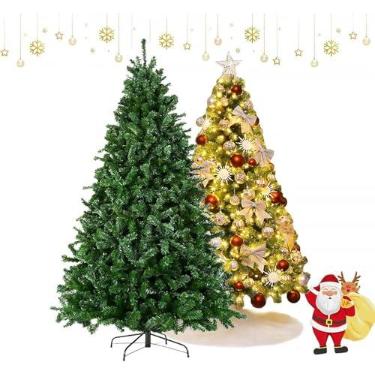 Imagem de BEMMY Árvore De Natal, 1.2m 500 Galhos Árvore De Natal, Arvore Pinheiro de Natal Verde Tradicional. A única Loja Autorizada "Bemmy-BR"
