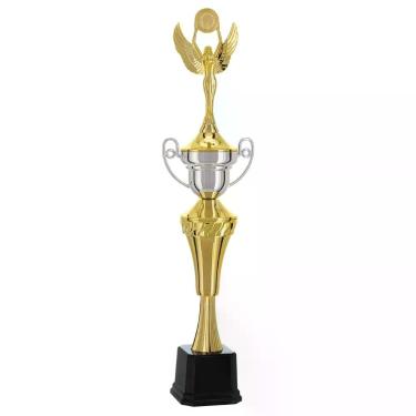 Imagem de Troféu Vitoria 62cm Vencedor 401881, Prata, Dourado