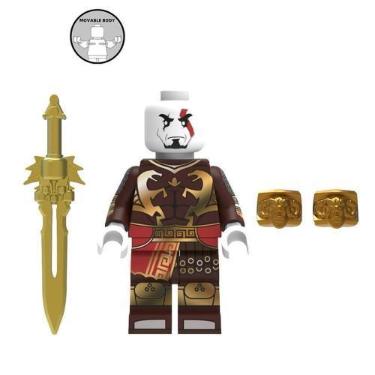 Imagem de Boneco Minifigura Kratos Armored God Of War - kopf