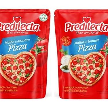 Imagem de Molho de tomate para pizza Predilecta sem glúten em sachê 1.7 kg (2)