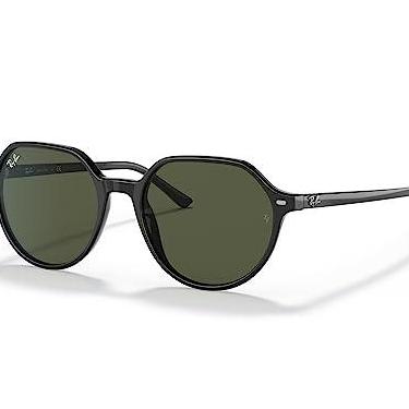 Imagem de Óculos de Sol Ray-Ban Thalia 0RB2195 901/31 Tam 53 / Preto - Lentes Verde