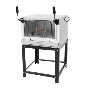Imagem de Forno Refratário Lastro Gás Industrial Roma Inox Firi80 - Venâncio