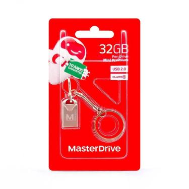 Imagem de Pen Drive Chaveiro Mini Premium 32GB USB 2.0 MasterDrive