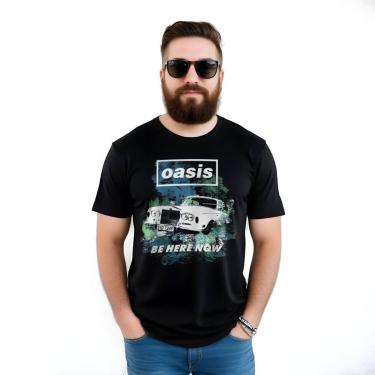 Imagem de Camiseta da Banda Oasis - O Estilo Britânico que Nunca Sai de Moda! - 