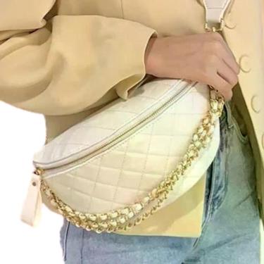 Imagem de Bolsa Pochete Transversal Corrente Estilosa Tendencia Luxo - Shopfit, 