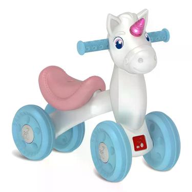 Imagem de Bicicleta de Equilíbrio Infantil Baby Bike Unicórnio para Crianças a Partir de 1 Ano Estrutura em Aço Unicórnio