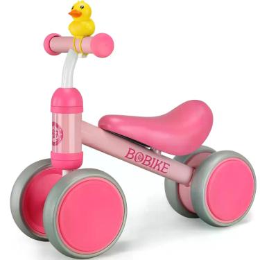 Imagem de Balance Bike Bobike para crianças de 12 a 36 meses, clássica, rosa ver