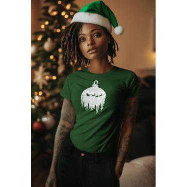 Imagem de Camisa Globo Natal Unissex Moda Natalina Camiseta Algodão - JCL STORE,
