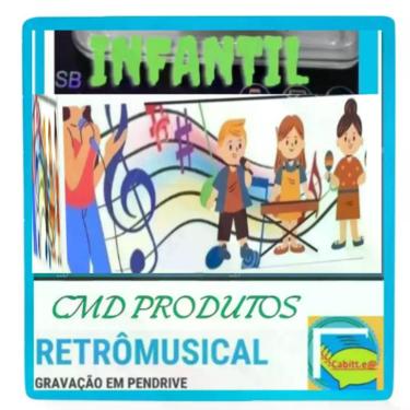 Imagem de Pen drive 8gb com Músicas = Para Animar Festa da Criançada (mp3) Festa