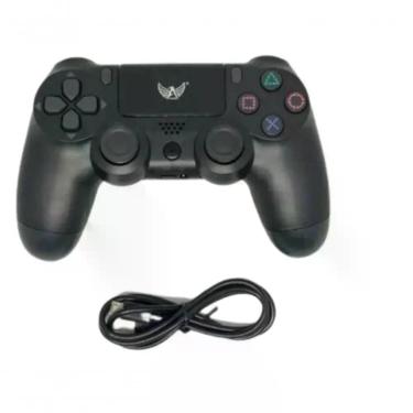 Imagem de Controle Compatível Com Ps4 Sem Fio Pc Wireless Gamepad Joystick Gamer